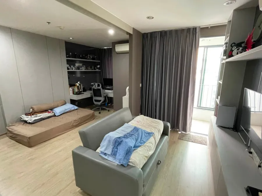 For rent: Ideo Q Chula–Samyan 1-bedroom apartment, fully furnished with appliances. Book now!