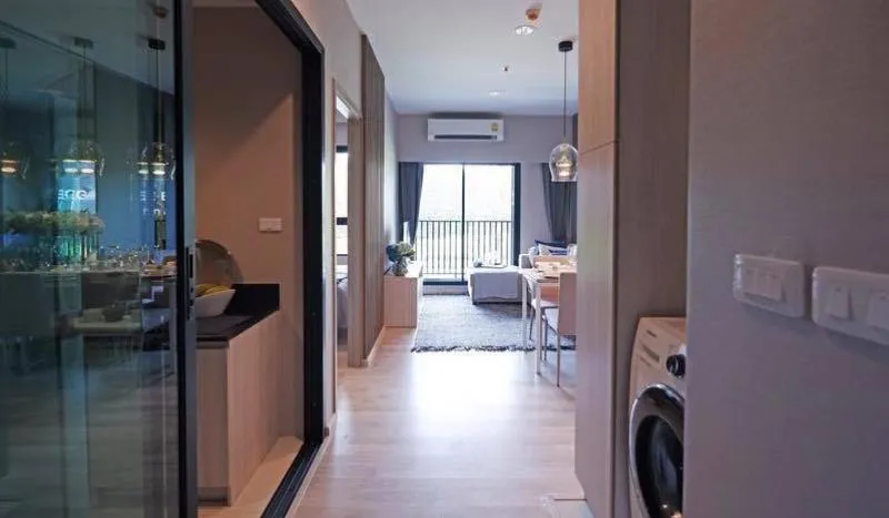 ให้เช่า niche mono su ห้องสวยพร้อมอยู่ ชั้น 12 ขนาด 35 ตรม. เฟอร์นิเจอร์ ครบพร้อมอยู่