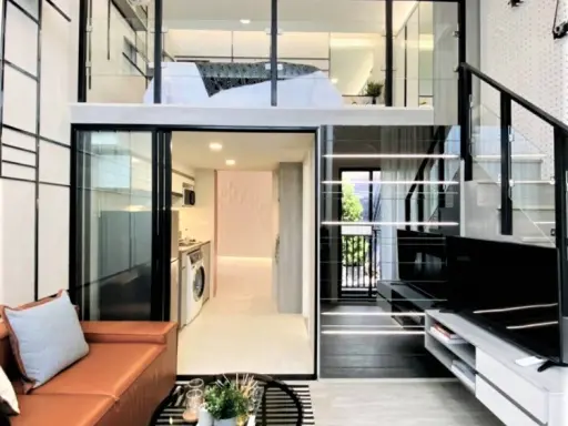 ขายดาวน์โครงการ Origin Plug & Play Nonthaburi Station ชั้น 19 Duo space ห้องวิวสวน+แม่น้ำ ซื้อเลย