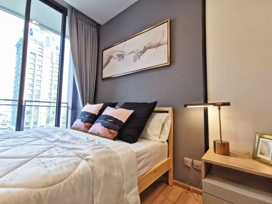 Sell and rent The Line Phahon-Pradiphat Beautiful decorated room in modern style Fully built-in, east, buy now