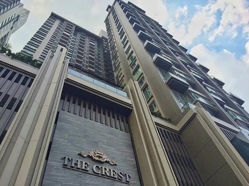ขาย The Crest Sukhumvit 49 ขนาด 35 ตร.ม.ชั้น 9 วิวสวย ไม่บล็อควิว ตกแต่งพร้อมอยู่