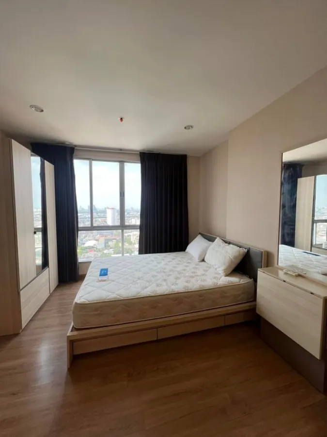 ปล่อยเช่า คอนโดThe Tree Bangpo Station ชั้นสูง วิวเมืองโล่งกว้างสบาตตา เฟอร์นิเจอร์ครบ จบที่นี่เลย