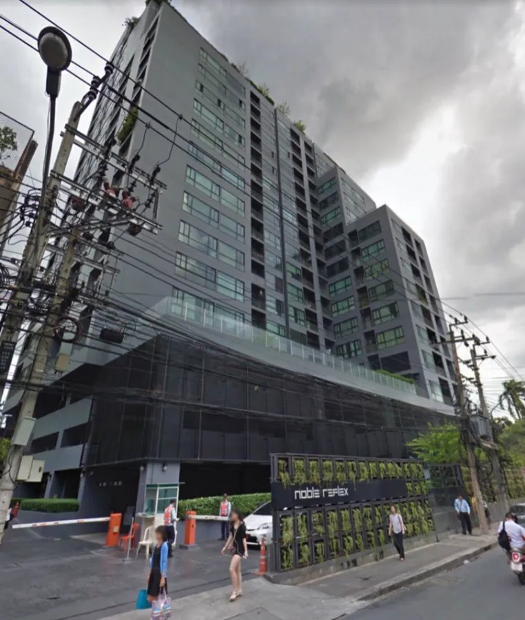 Condo for rent, Noble Reflex, extra large room, beautiful decoration, fully furnished, do not miss it !!