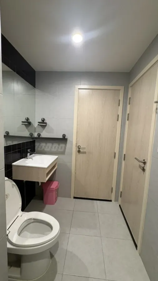 For rent, NUE Noble Chaengwattana, 1 bedroom, 1 bathroom, size 29 sqm, 23rd floor, nice decoration, ready appliances.