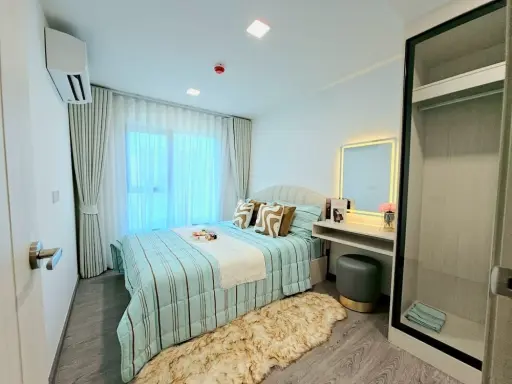 ให้เช่าคอนโดใหม่แกะกล่อง ฟังก์ชัน 1 Bed Extra ตึก D ชั้น 7 วิวสระสวยจัดเต็ม ใกล้ ม.ธรรมศาสตร์ รังสิต | ✨ Kave Wonderland (เคฟ วันเดอร์แลนด์) images
