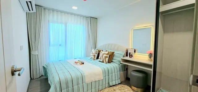 ให้เช่าคอนโดใหม่แกะกล่อง ฟังก์ชัน 1 Bed Extra ตึก D ชั้น 7 วิวสระสวยจัดเต็ม ใกล้ ม.ธรรมศาสตร์ รังสิต | ✨ Kave Wonderland (เคฟ วันเดอร์แลนด์) images