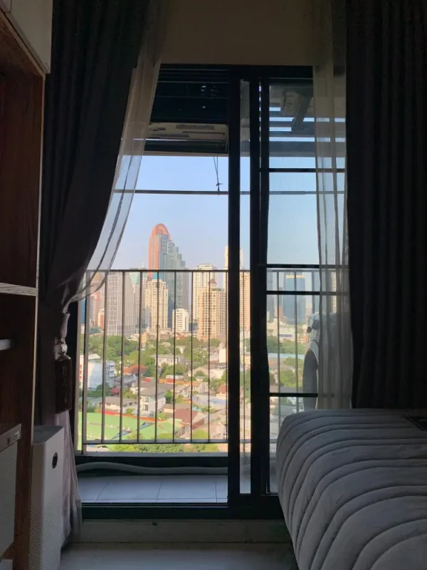 For sale/rent Knightsbridge Prime Sathon ห้องน่าอยู่ ชั้น 17 ได้วิวสูง สิ่งอำนวยความสะดวกพร้อมจองเลย