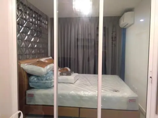For rent, Regent Home Sukhumvit 81, size 28 sq.m., 3rd floor, fully furnished, elegant decoration. Move it, don't hesitate.
