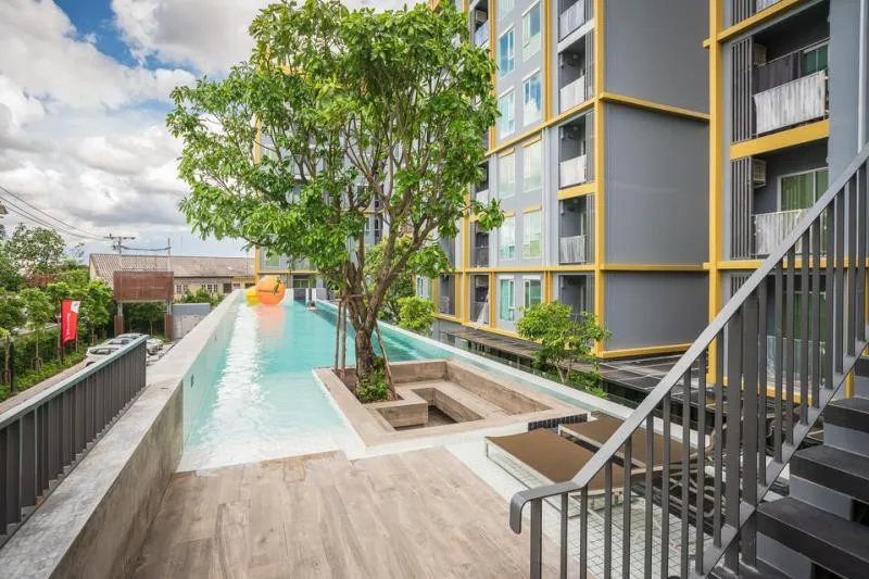 ให้เช่า พลัมคอนโด รามคำแหง 60 อินเตอร์เชนจ์ พร้อมอยู่ เฟอร์ครบ เดินทางสะดวก อย่ารอช้า!