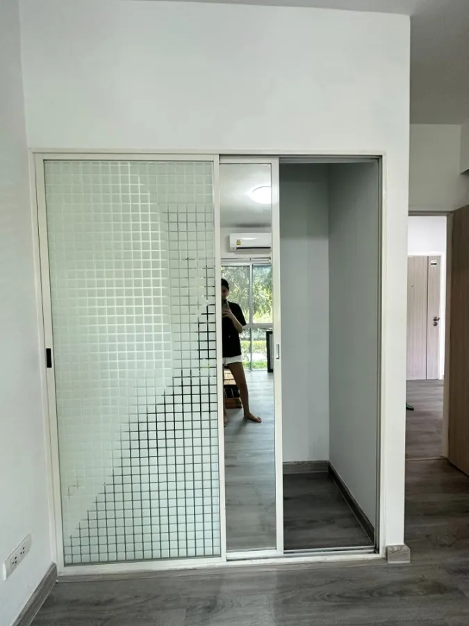 For sale: A Space Sukhumvit 77, natural view, open and cool, comfortable to sleep, rooms divided into proportions. Room decoration line, reserve now.