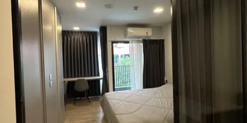 ให้เช่า KAVE TU ชั้น 3 ได้วิวสระแจ่มๆ ห้อง One Bedroom Extra ตกแต่งครบ จบที่เดียว รีบจองเลย