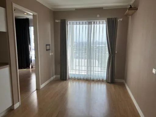 For sale Lumpini Ville Chaengwattana-Pak Kret, empty room, 17th floor, room decoration needs to be reserved, don't delay. ​