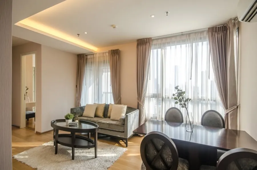 เช่า h condo sukhumvit 43 ห้องกว้าง หรู เฟอร์ครบ วิวสวยหน้าอยู่