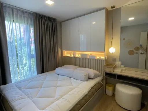 For rent, Kev TU, large room, corner, minimal style, with built-ins, fully furnished, book now. images