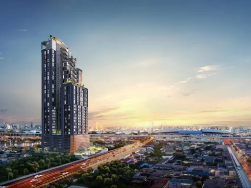 Selling down payment Origin Play Bang Khun Non Triple Station, 15th floor, room is not hot, good location, don't just look.