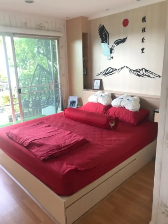 Condo for sale, Lumpini Place Suksawat-Rama 2, beautiful room, pool view, built-in furniture, good location, hurry and book now!!
