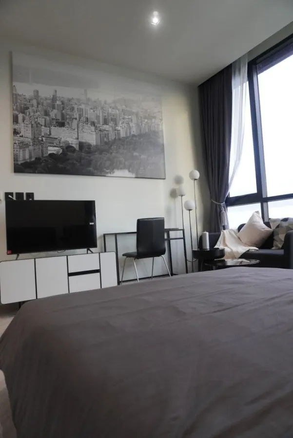 ให้เช่า Chapter เจริญนคร-ริเวอร์ไซด์ ชั้น 18 วิวสวยสุดๆ ห้อง STUDIO ตกแต่ง Style Modern รีบจองด่วนๆ