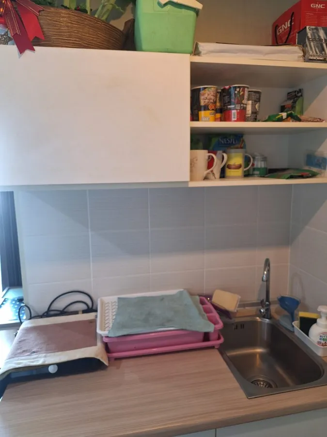 For sale Lumpini Ville Chaengwattana-Pak Kret, open view, comfortable to the eyes, ready to install wallpaper throughout the room. Don't miss it, hurr