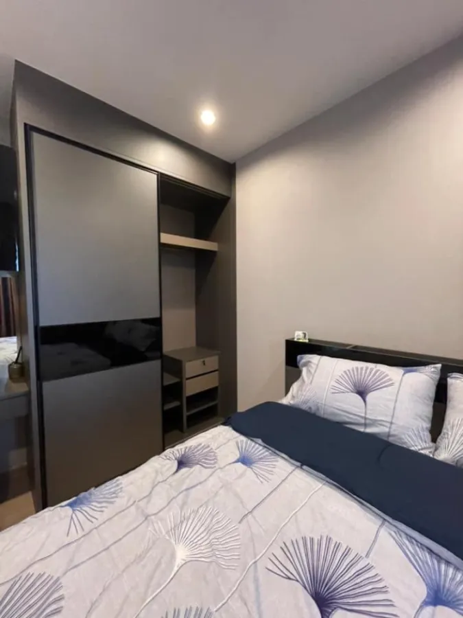 Condo for rent, The Tree Huamark, new room, good location, convenient transportation, ready to move in, near the mall, don't wait!!