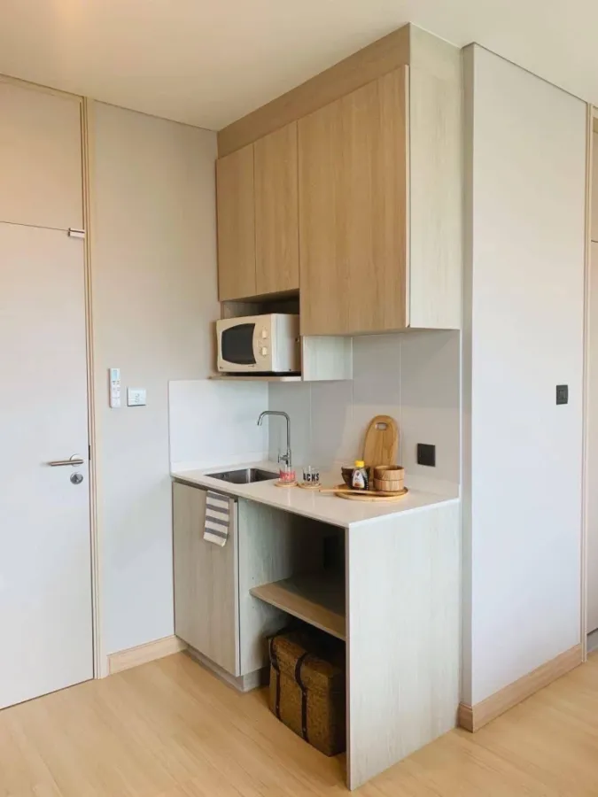 For rent!! Ideo Ramkhamhaeng - Lamsalee Station, 22nd floor, beautiful room, good location, convenient transportation, don't miss it!!