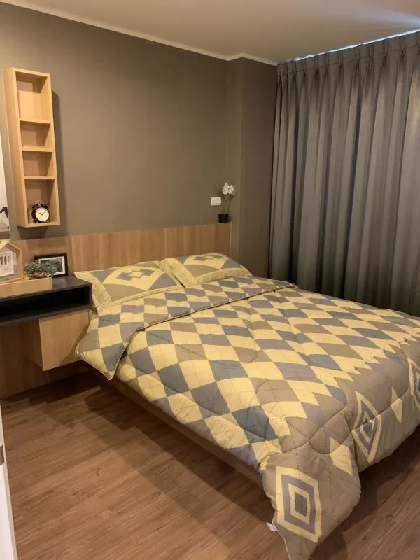 For rent!! Condo U Delight @ Huamark Station, 15th floor, pool view. Beautiful room, fully furnished, don't be slow!!