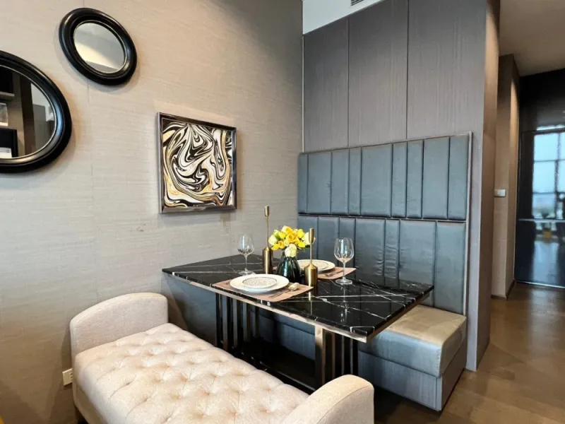 ให้เช่า The Diplomat Sathorn ห้องชั้นสูงพร้อมอยู่ เฟอร์พร้อม จองเลย