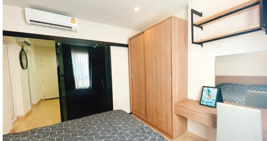 ปล่อยเช่า แฮปปี้ คอนโด ลาดพร้าว 101 ห้องสวย ตกแต่งสไตล์ MODERN LOFT เครื่องใช้ไฟฟ้าครบ จบที่นี่เลย