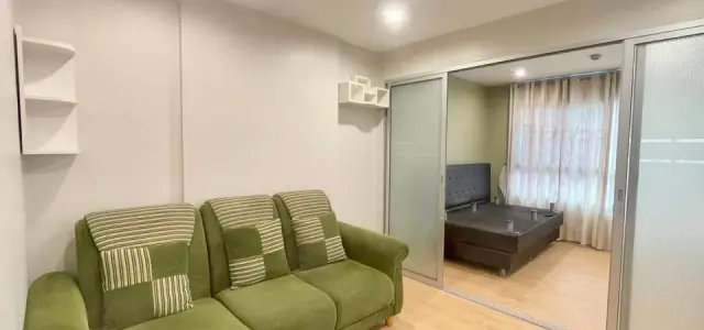 ขาย ให้เช่า DCondo Rattanathibet 1 ห้องนอน 1 ห้องน้ำ เฟอร์นิเจอร์และสิ่งอำนวยความสะดวกครบครัน จองเลย images