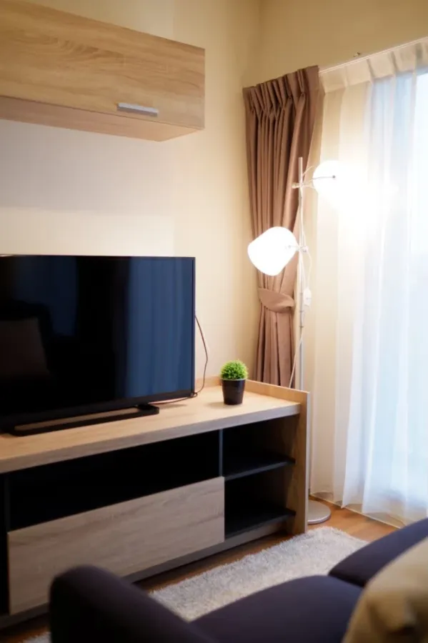 For rent: The Selected Kaset-Ngamwongwan, beautiful room, balcony, open view, cool breeze all year round, fully furnished, ready to move in