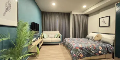 ขายด่วน!! คอนโด เดอะ เบส สุขุมวิท 50 ชั้น 4 ตึก A ห้องสวยตกแต่งเฟอร์ครบ พร้อมอยู่ ห้ามพลาด!!