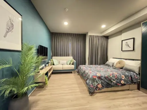 ขายด่วน!! คอนโด เดอะ เบส สุขุมวิท 50 ชั้น 4 ตึก A ห้องสวยตกแต่งเฟอร์ครบ พร้อมอยู่ ห้ามพลาด!! images