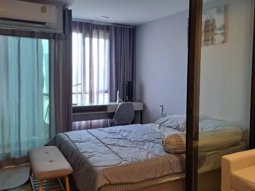 For rent, Kev Eva, 1 bedroom, fully furnished Electrical appliances are ready. Cheap price. If interested, hurry up to reserve.