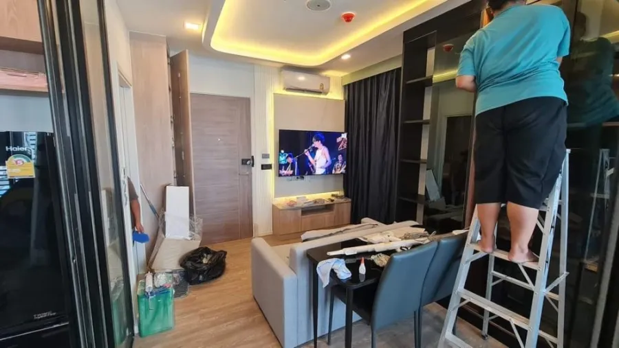 ขายด่วน!! คอนโด โมดิซ สุขุมวิท 50 ชั้น9 ตึกA ห้องมุมเป็นส่วนตัว เฟอร์บิ้วอิน รีบเป็นเจ้าของได้เลย!!