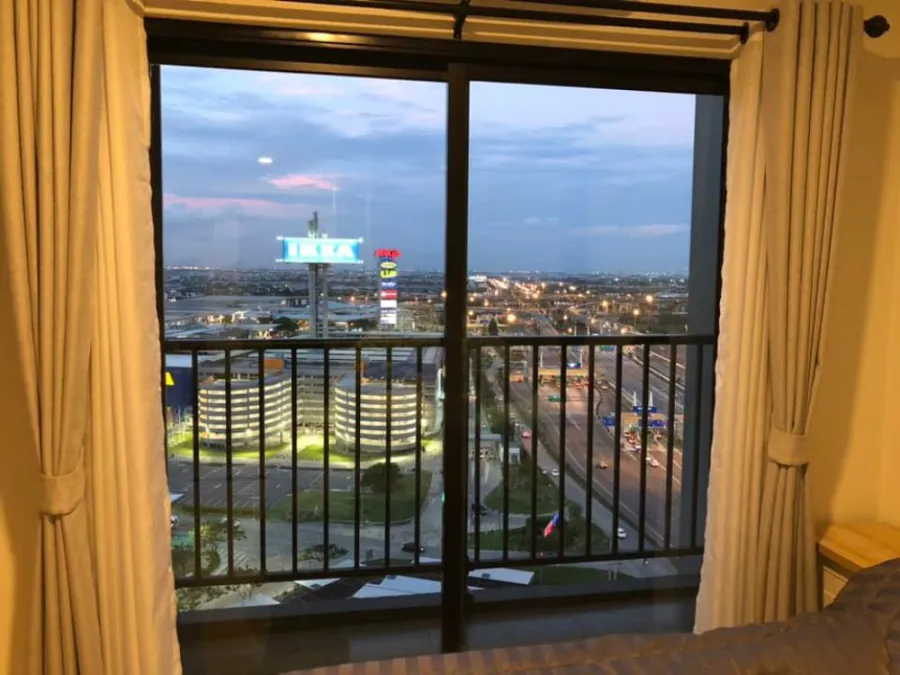 Condo for rent, A Space Mega, 19th floor, pool view, good location, near Mega Bangna, IKEA, don't wait, hurry and book now!!