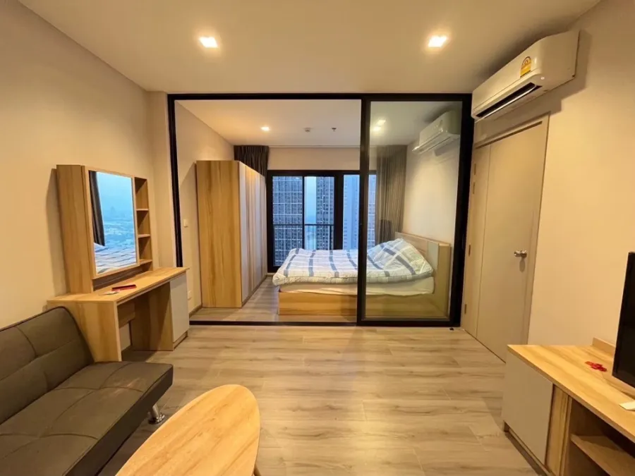 ขาย คอนโด เดอะ โพลิแทน รีฟ ชั้นสูง ห้องทิศเหนือ เย็นสบาย ไม่ร้อน พร้อมเฟอร์ครบ จองเลยจ้า