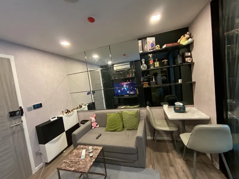 ขาย ให้เช่า Atmoz รัชดา-ห้วยขวาง 1 ห้องนอน 1 ห้องน้ำ อาคาร A ชั้น 2 ห้องตกแต่เรียบร้อย บิวท์อินพร้อม