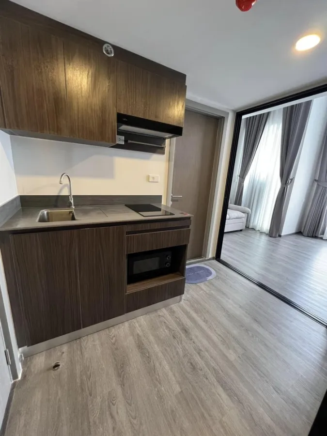 For rent: The origin Ladprao-Bangkapi, ready to move in, fully furnished, good price, hurry and book now.