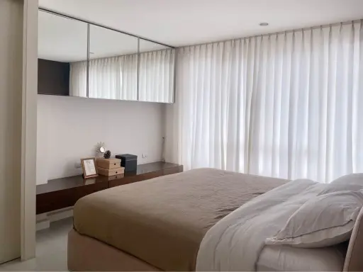 Condo for rent, The Bangkok Sathorn-Taksin, nice room, soft white tone, fully furnished, good price, hurry to book images