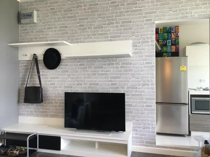 ขาย/เช่า ด่วน!! ดี คอนโด แคมปัส รีสอร์ท บางนา ห้องสวย วิวสระ เฟอร์นิเจอร์ Built-in และ Wall Paper รอบห้อง ห้ามพลาด!!