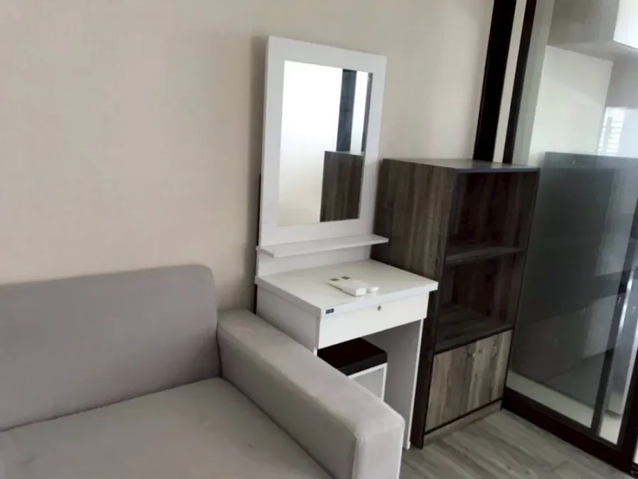 For sale or rent: IKON Sukhumvit 77, 3rd floor, fully furnished room, nice to live in, reserve now, don't wait, hurry!