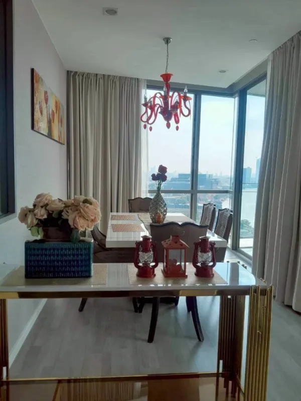ให้เช่า 333 RIVERSIDE ชั้น 20 ห้องแต่งครบ พร้อมอยู่ วิว แม่น้ำ1 80องศา สนใจจองเลย ห้ามพลาด
