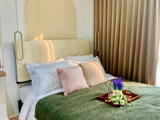 Selling a ready-to-move-in condo at Lumpini Ville Chaengwatthana Pakkret. Fully furnished, high floor, great location. Book now!