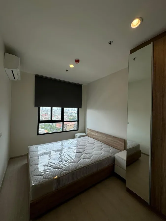 For rent: New Noble Fai Chai - Wang Lang, 15th floor, closed kitchen, complete with furniture and electrical appliances. Book now.
