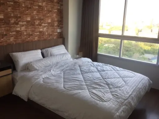 Condo for sale U Delight @ Huamark Station The room faces east. All electrical appliances, don't wait.