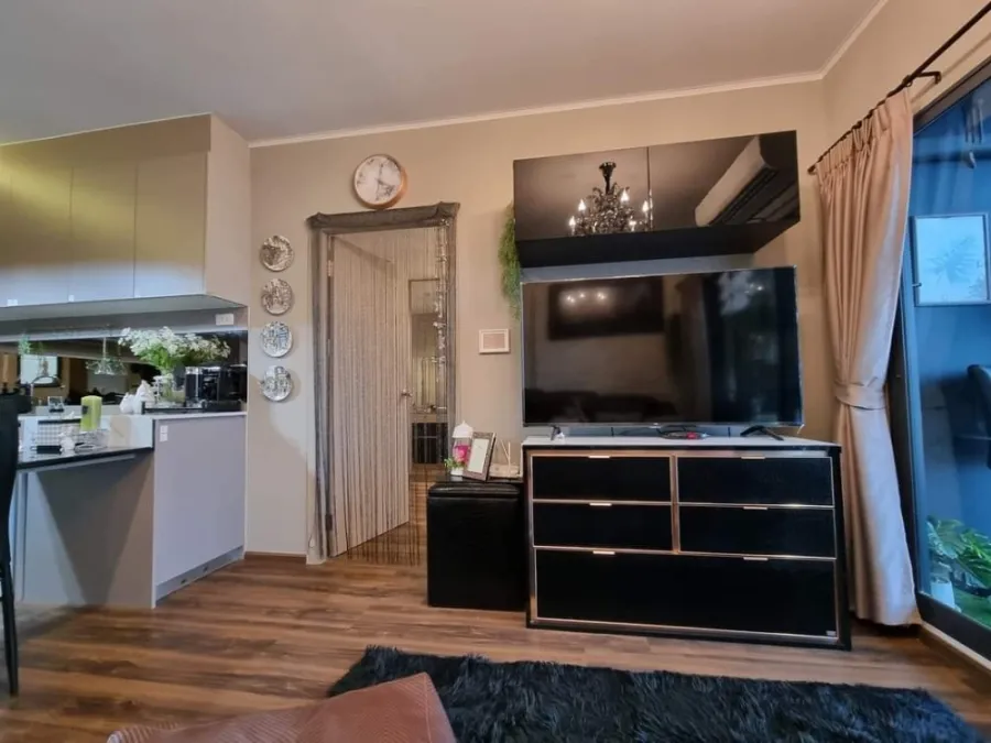 Condo for rent, Ideo Sukhumvit 93, decorated with wallpaper. Complete with full built-ins, amazing view, reserve quickly.