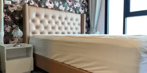 ปล่อยเช่าคอนโด เดอะเบส เพชรเกษม ห้องแต่งน่าอยู่ ติดวอลเปเปอร์อย่างดี แถมwalk in closet จองเลย