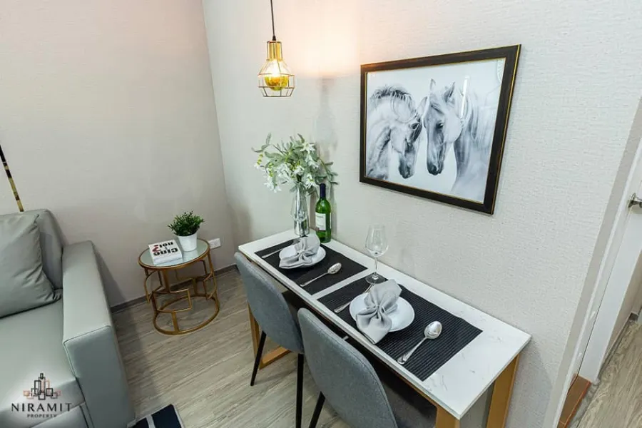 Condo for rent, Regent Home, Sukhumvit 97/1, nice room, decorated in modern style, complete furniture, good price, hurry to book
