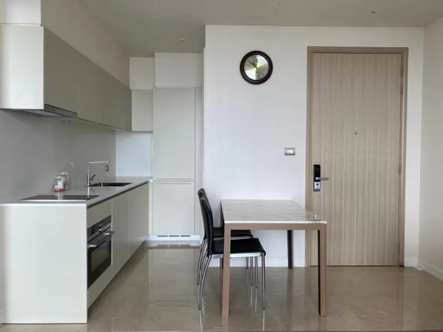Condo for rent, Magnolias Waterfront Residences (Icon Siam), high floor, beautiful river view, don't miss it.