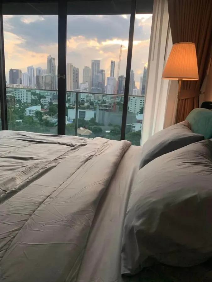 For rent: Noble remix Sukhumvit 36, very spacious room, well-proportioned room, city view, panoramic view, beautiful and excellent, must book.