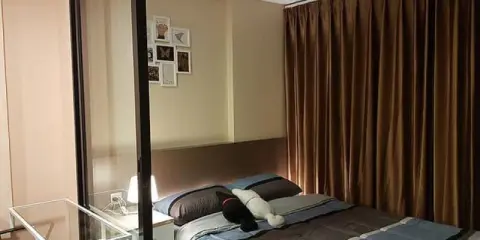 ห้องแต่งสวย ห้องได้วิวเปิดโล่ง ไม่มีตึกบัง เฟอร์นิเจอร์บิ้วอินครบ รีบเลย kave condo For rent